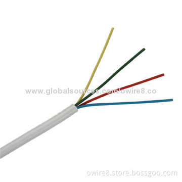 Telephone cable, 4-core twister pair Cat3